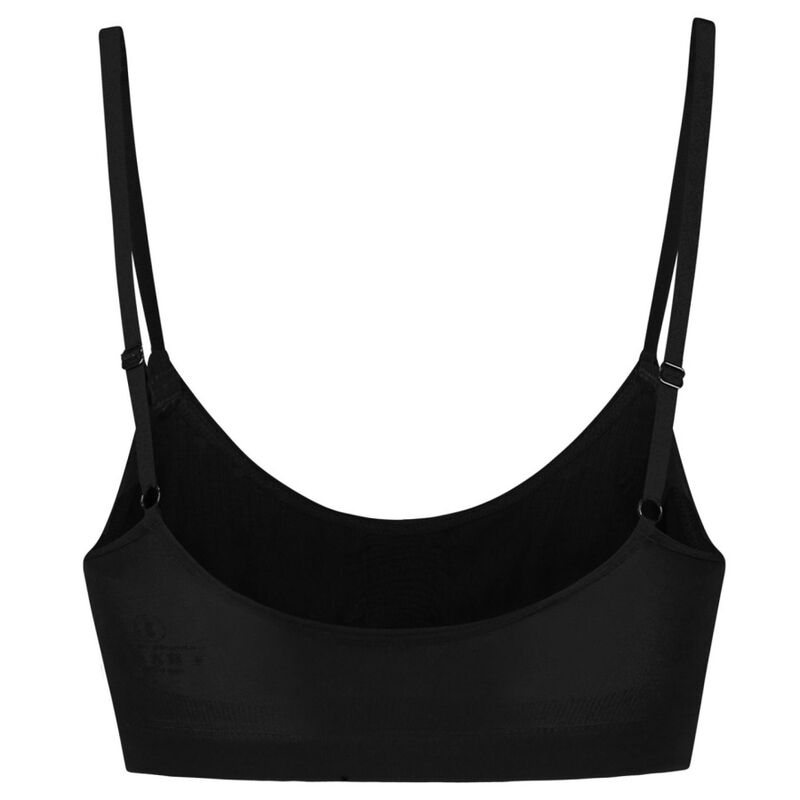 BYE-BRA - MEDIUM KONTROLL-BH SÖMLÖS SVART STORLEK XL