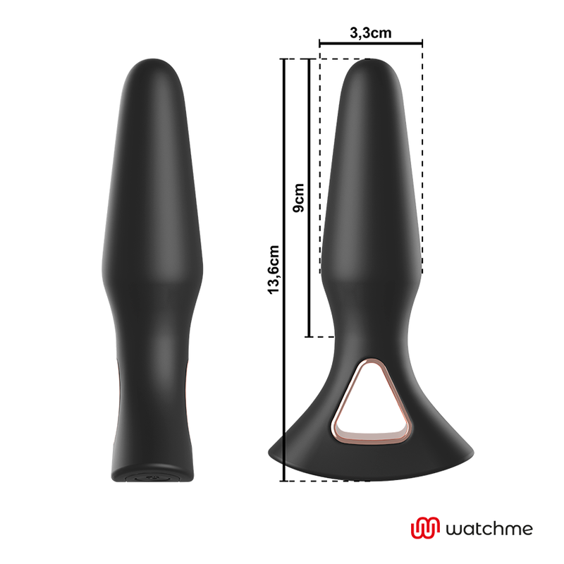 ANBIGUO - WATCHME FJÄRRKONTROLL VIBRATOR ANALPLUGG ALEXANDRU