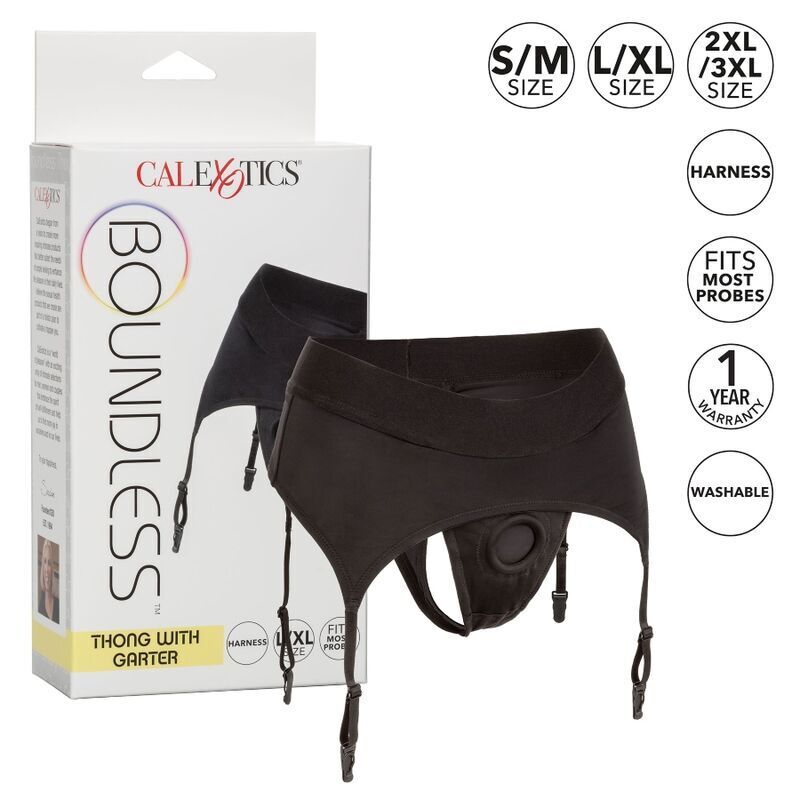 CALEXOTICS - BOUNDLESS THRING MED RÖRMEBULLA S/M