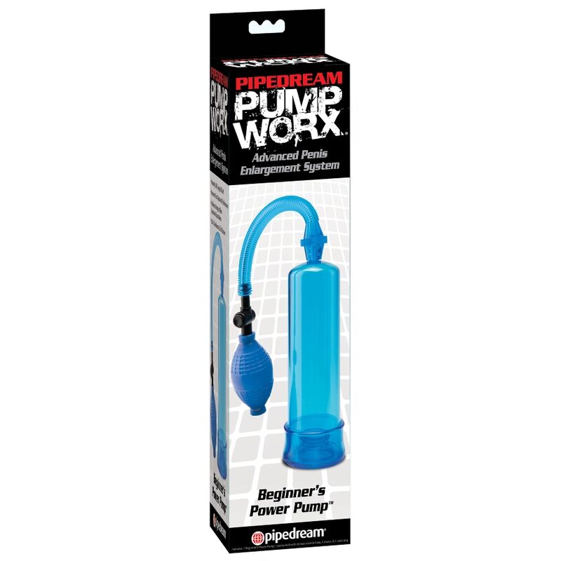 PUMP WORX - NYBÖRJARE POWERPUMP CLEAR - BLÅ