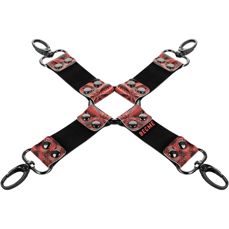 BEGME - RED EDITION PREMIUM VEGANSKT LÄDERSLIPS