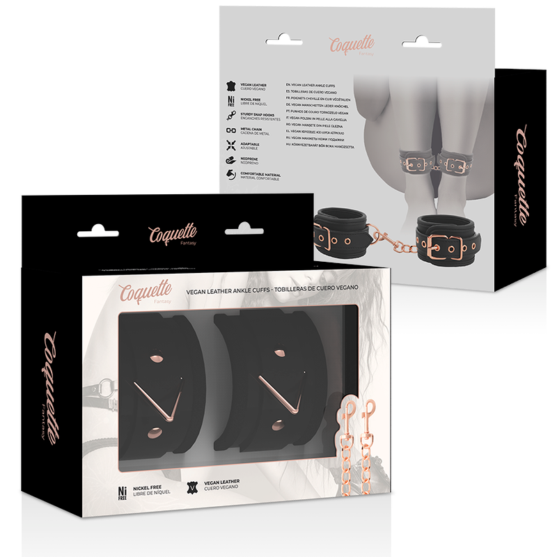 COQUETTE CHIC DESIRE - FANTASY VÄGSLÅSAR MED NEOPRENFODER