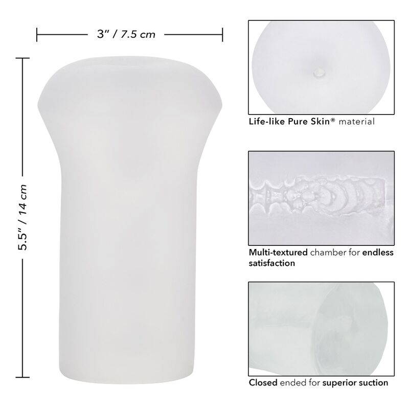 CALEXOTICS - GRÄNSLÖS TRANSPARENT STROKER