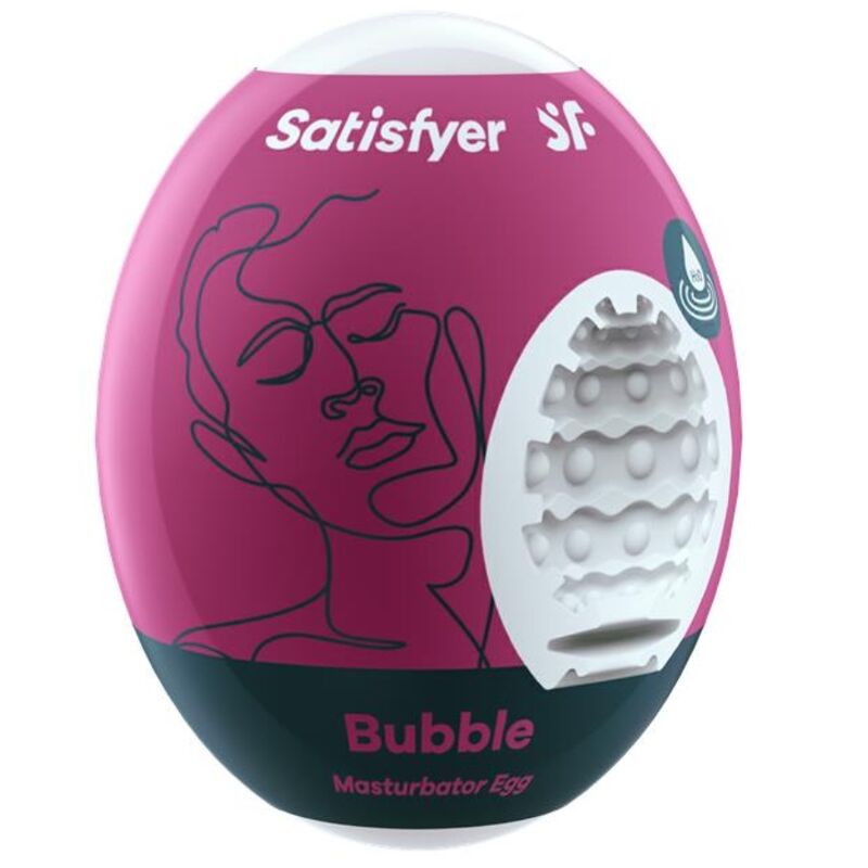 SATISFYER - BUBBELMASTURBATORÄGG