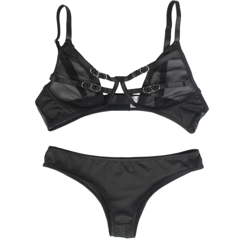 QUEEN LINGERIE - TVÅDELAT SET S/M