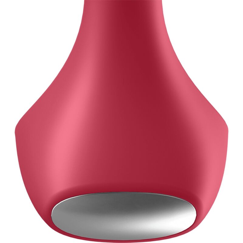 SATISFYER - BACKDOOR LOVER VIBRERINGSPLUGG RÖD