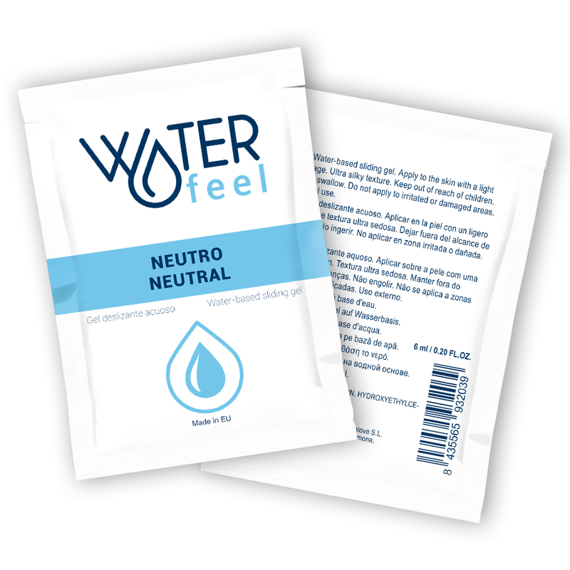 WATERFEEL - NEUTRAL VATTENBASERAD GLIDGEL 6 ML