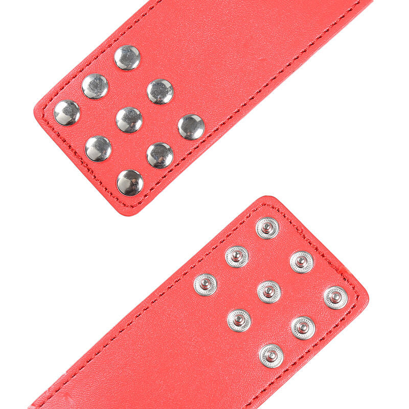 OHMAMA FETISH - RÖDA HANDBOJOR MED KNÄPPKNÄPPNING