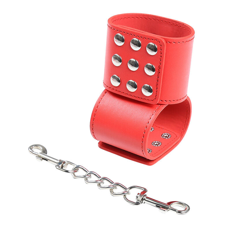 OHMAMA FETISH - RÖDA HANDBOJOR MED KNÄPPKNÄPPNING