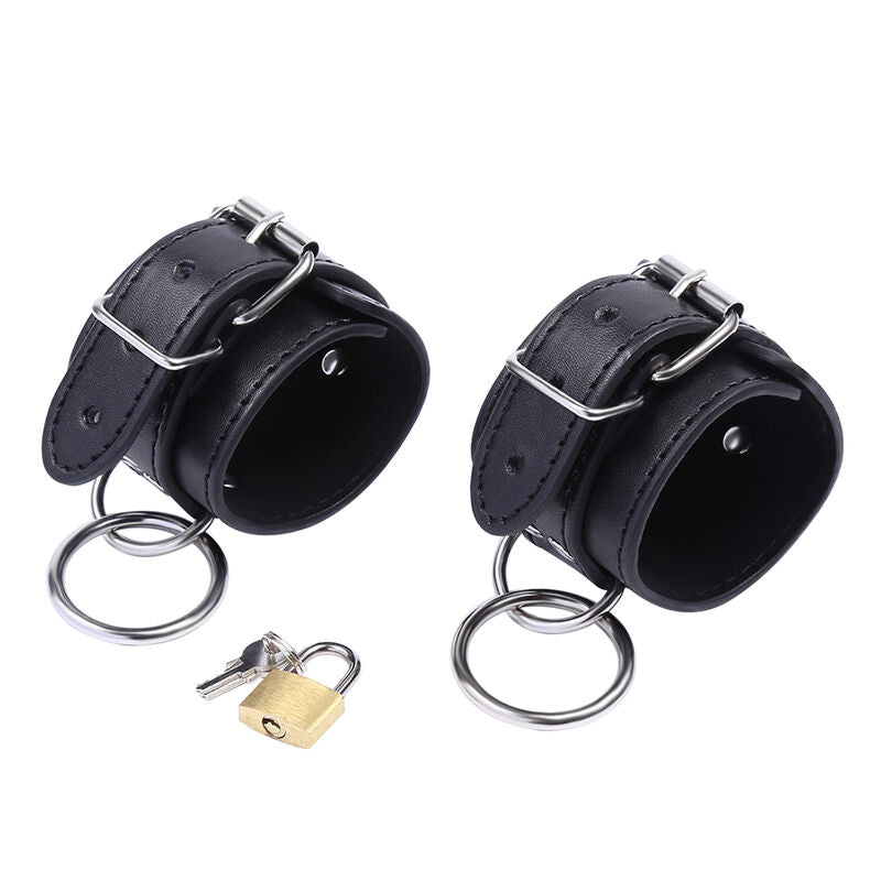 OHMAMA FETISH - O-RING LÅSTA HANDLEDSBÄLTAR