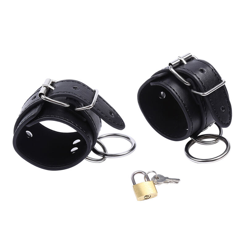 OHMAMA FETISH - O-RING LÅSTA HANDLEDSBÄLTAR