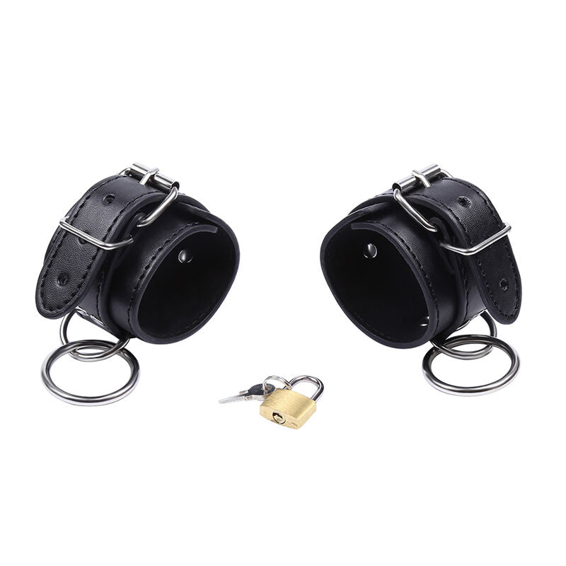 OHMAMA FETISH - O-RING LÅSTA HANDLEDSBÄLTAR