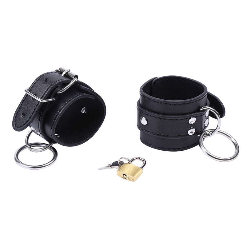 OHMAMA FETISH - O-RING LÅSTA HANDLEDSBÄLTAR