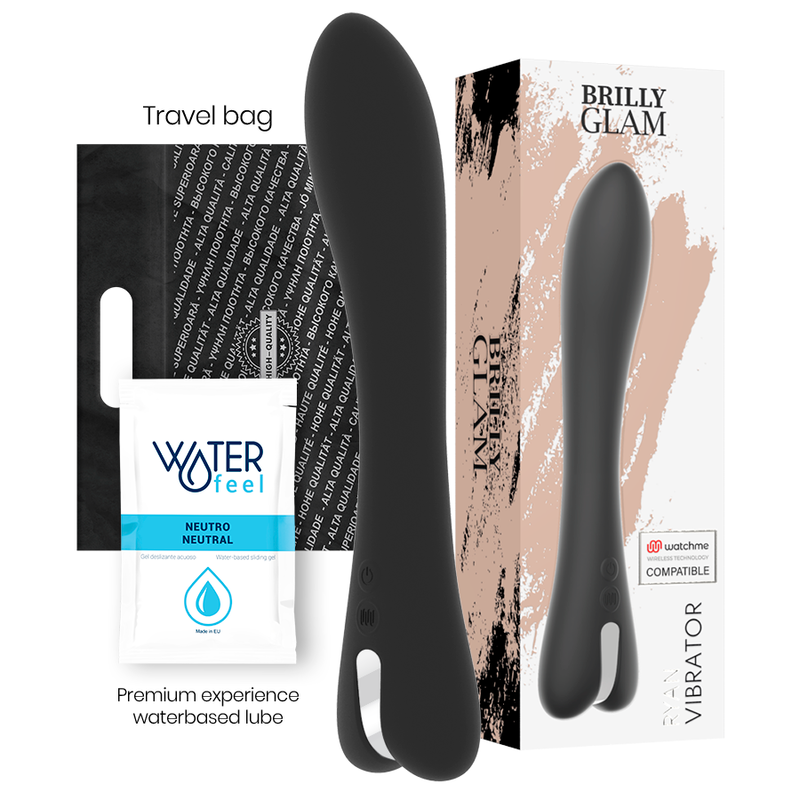 BRILLY GLAM - RYAN VIBRATOR WATCHME TRÅDLÖS TEKNIK KOMPATIBEL