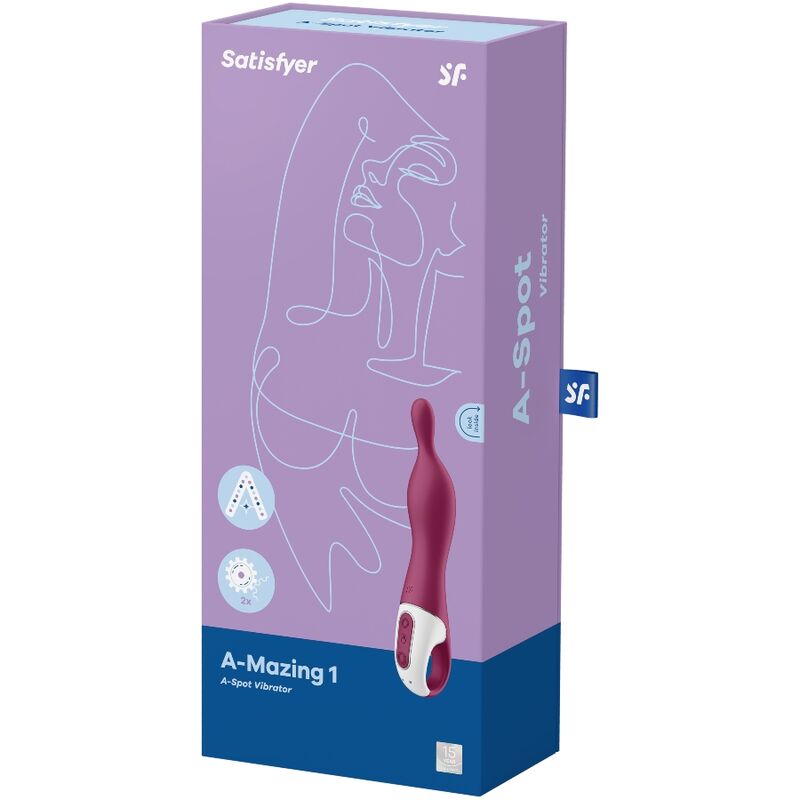 SATISFYER - FANTASTISK 1 ASPOT VIBRATOR BÄR