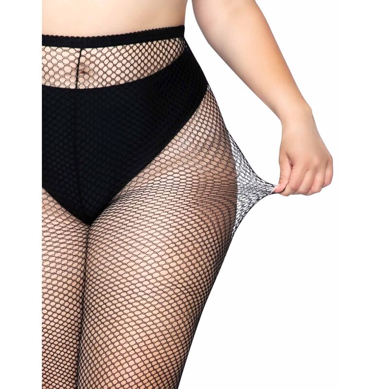 LEG AVENUE - NÄTSTRUMPBYXOR PLUS SIZE