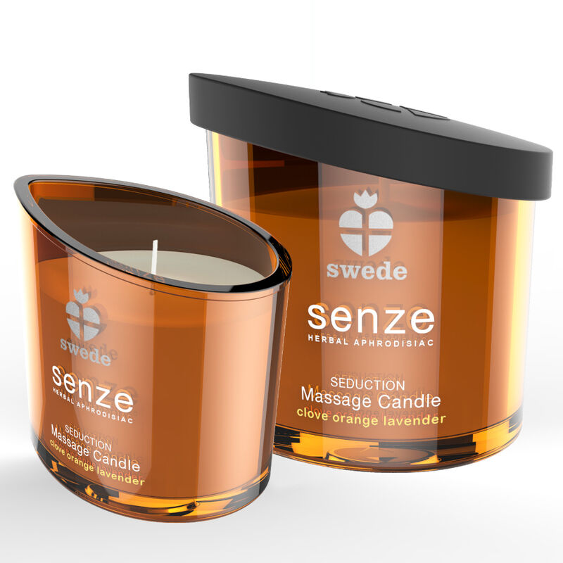 SWEDE - SENZE SEDUCTION MASSAGE LJUS - KRYDDLJURKA, APELSIN, LAVENDEL