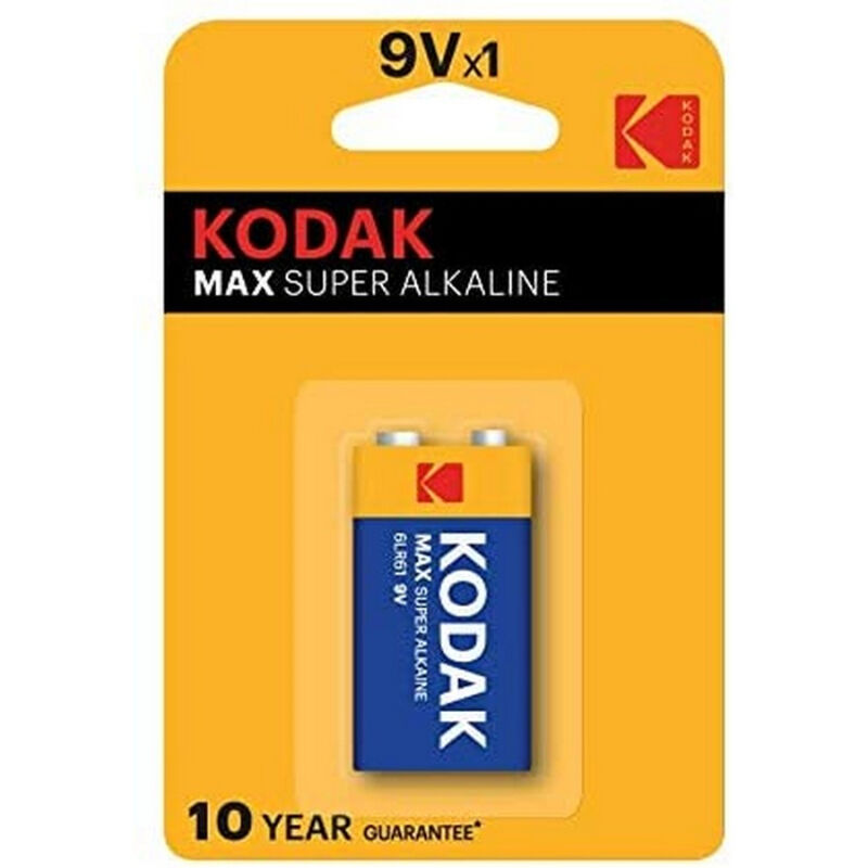 KODAK - MAX ALKALINBATTERI 9V LR61