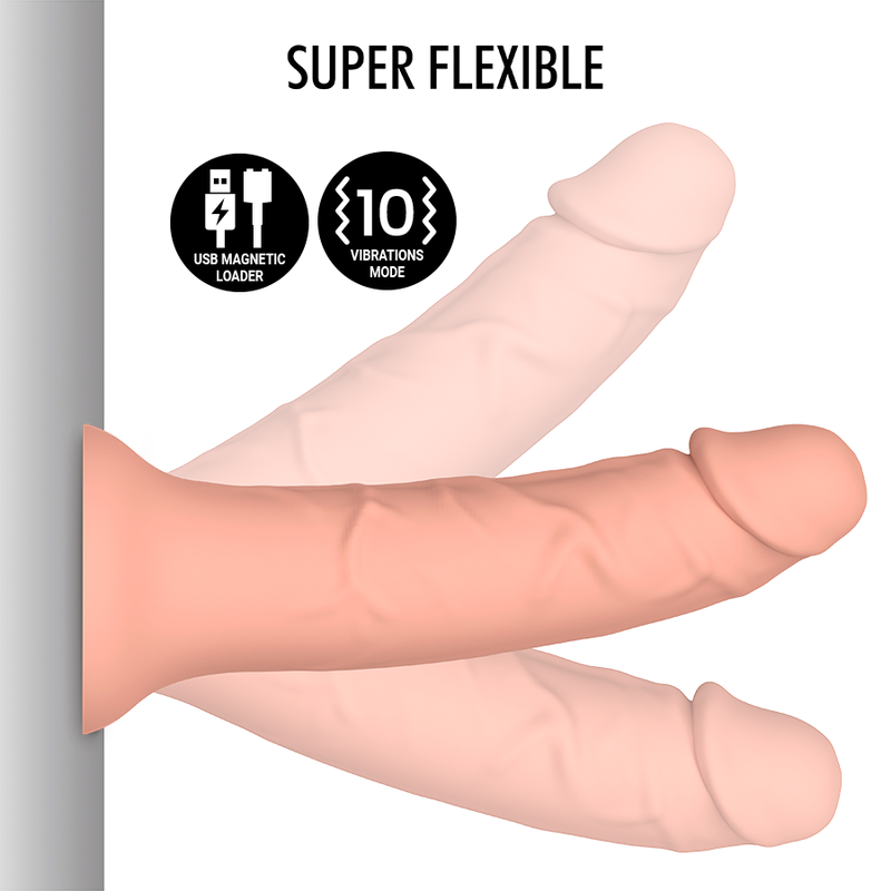 MYTHOLOGY - ASHER ORIGINAL DILDO M - VIBRATOR KOMPATIBEL MED WATCHME TRÅDLÖS TEKNIK