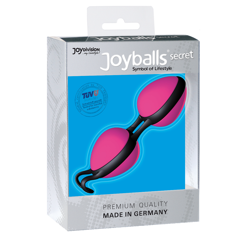 JOYDIVION JOYBALLS - HEMLIGA SVARTA OCH ROSA KINESISKA BOLLAR