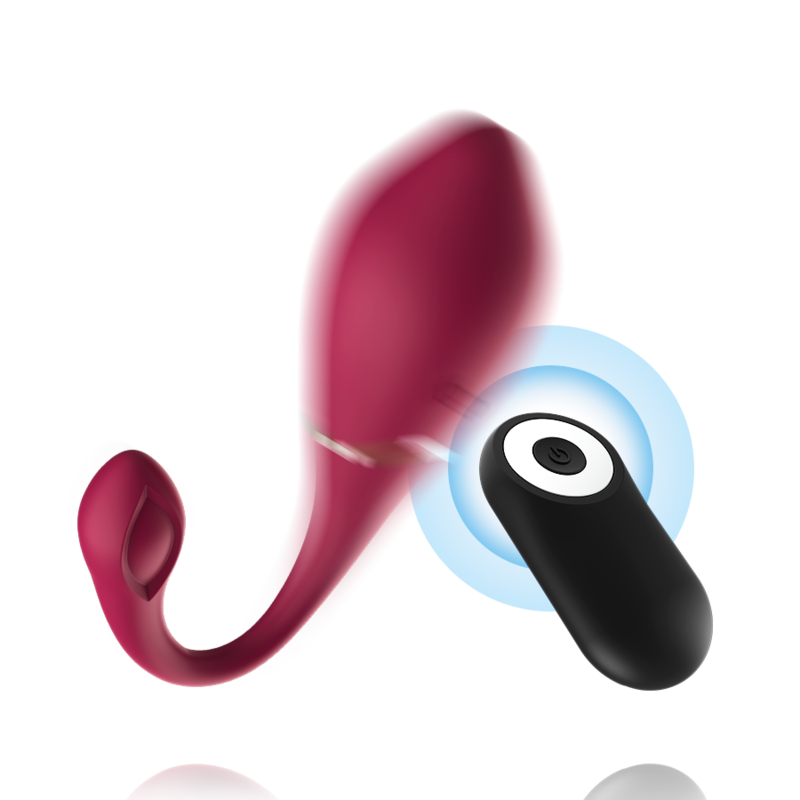 CICI BEAUTY - FJÄRRKONTROLL FÖR PREMIUMVIBRATOR I SILIKONÄGG