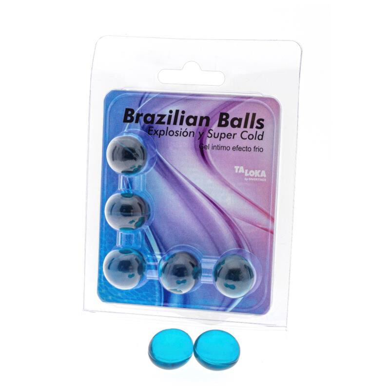 TALOKA - 5 BRASILIANSKA BOLLAR KYL EFFEKT SPÄNNANDE GEL