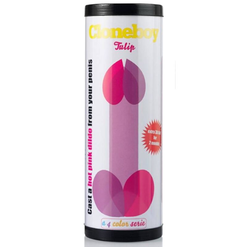 CLONEBOY - DILDO TULIPAN INTENSIV ROSA