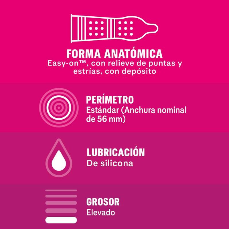 DUREX - DAME PLACER 12 ENHETER