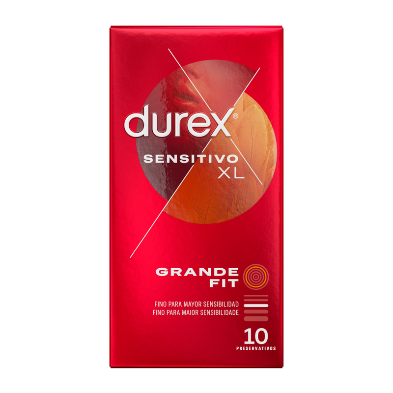 DUREX - SENSITIVE XL-KONDOMER 10 ST