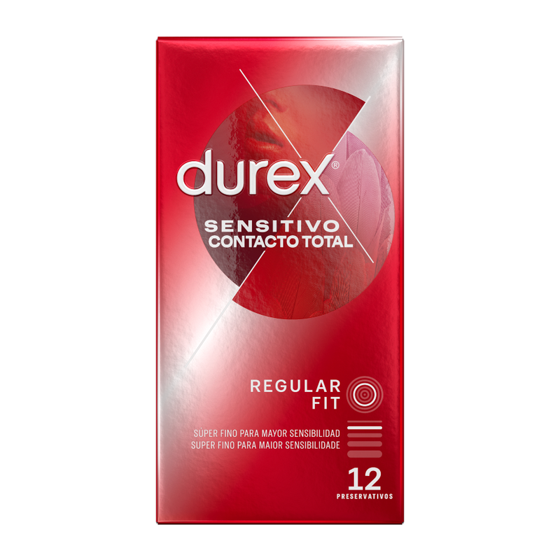 DUREX - KÄNSLIG KONTAK TOTALT 12 ENHETER