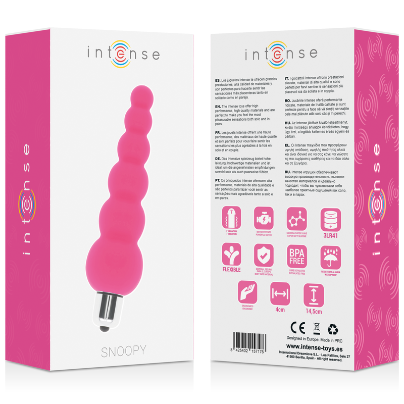 INTENSIV - SNOOPY 7 HASTIGHETER SILIKON INTENSIV - ROSA