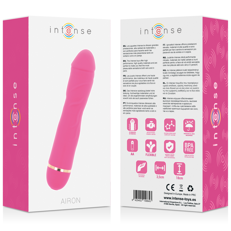 INTENSIV - AIRON 20 VÄXEL SILIKON ROSA