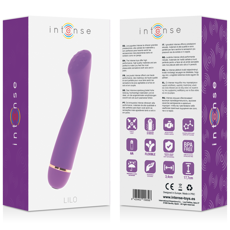 INTENSIV - LILO 20 HASTIGHETER SILIKON LILA