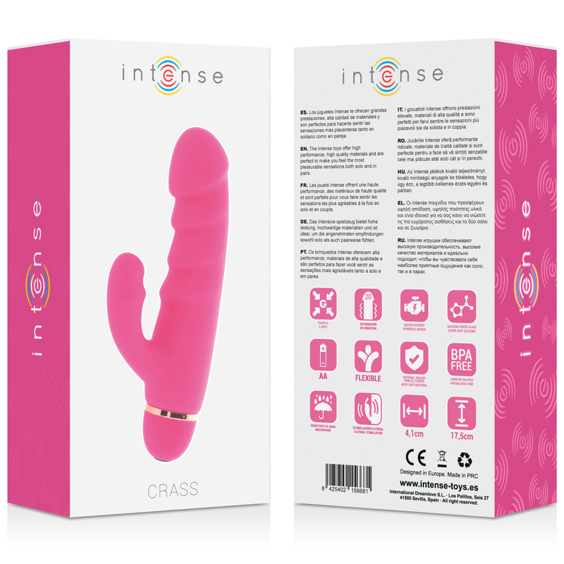 INTENSIV - CRASS 20 VÄXEL SILIKON ROSA