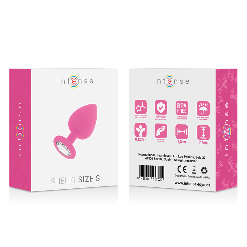 INTENSIV - SHELKI'S ANAL PLUGG FUCHSIA