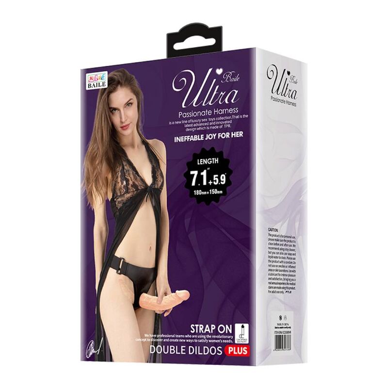 BAILE - ULTRA PASSIONERADE DUBBELDILDOS MED SELE