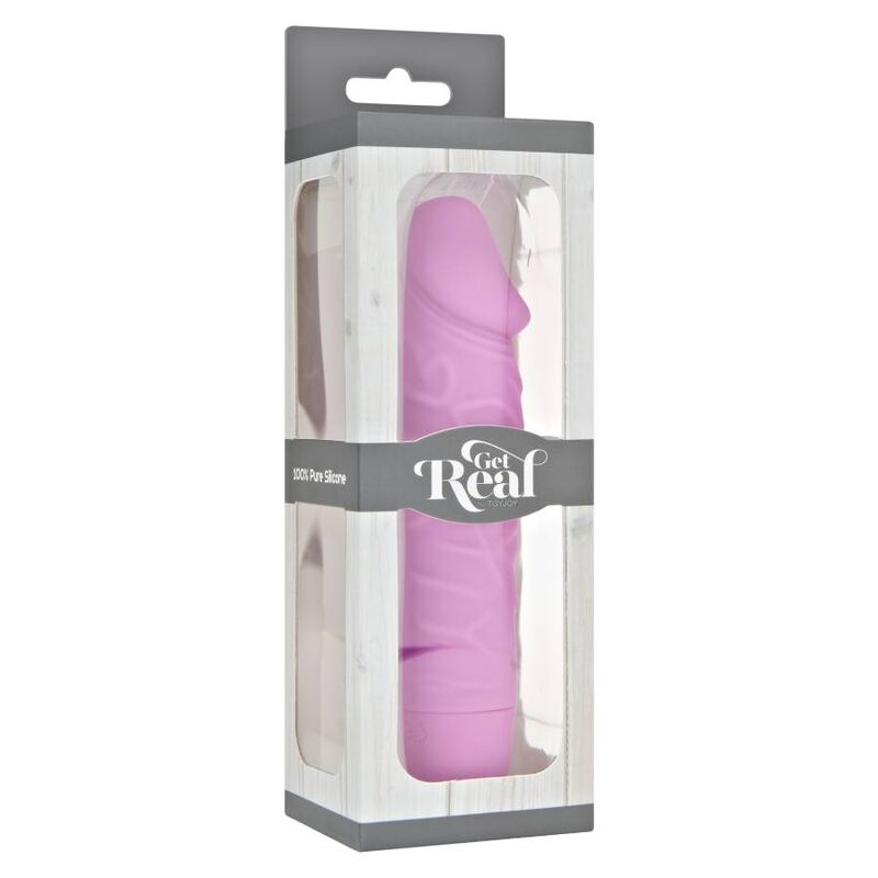 GET REAL - MINI KLASSISK VIBRATOR ROSA