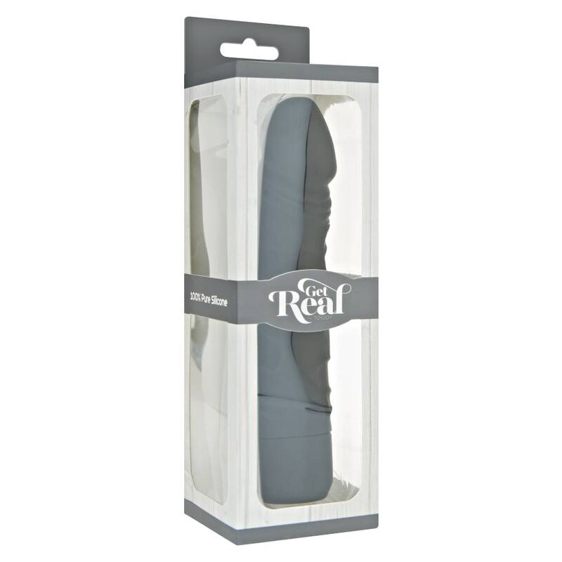 GET REAL - KLASSISK ORIGINAL SVART VIBRATOR