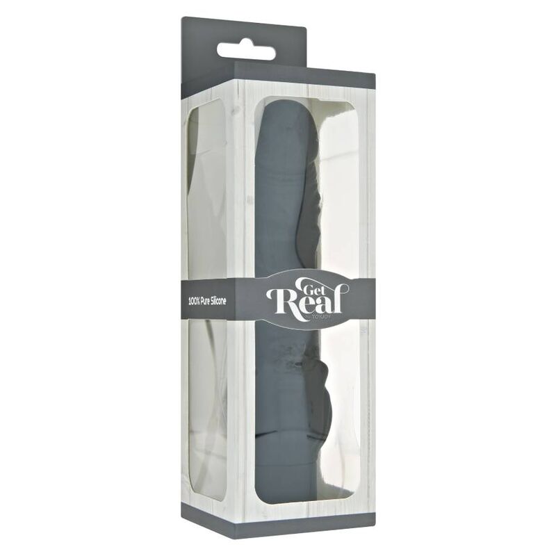 GET REAL - KLASSISK STIMVIBRATOR SVART