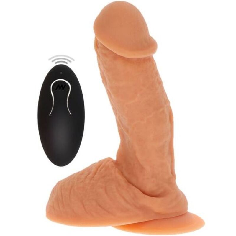 VÄLJ PÅ RIKTIGT - VIBRERANDE DILDOHUD MED SILIKON