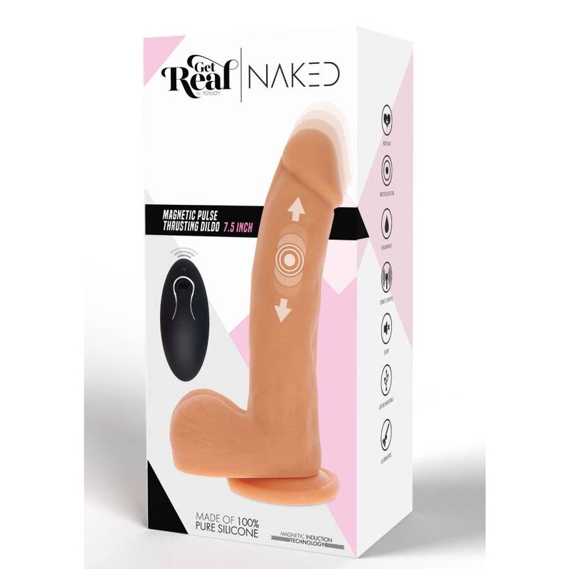 VÄLJ PÅ RIKTIGHET - MAGNETISK PULS FÖRTROENDE DILDOHUD