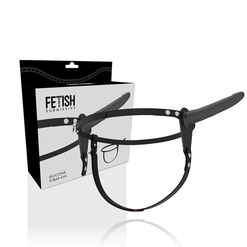 FETISCH UNDERSODIG SELE - SVART SILIKON 15 CM