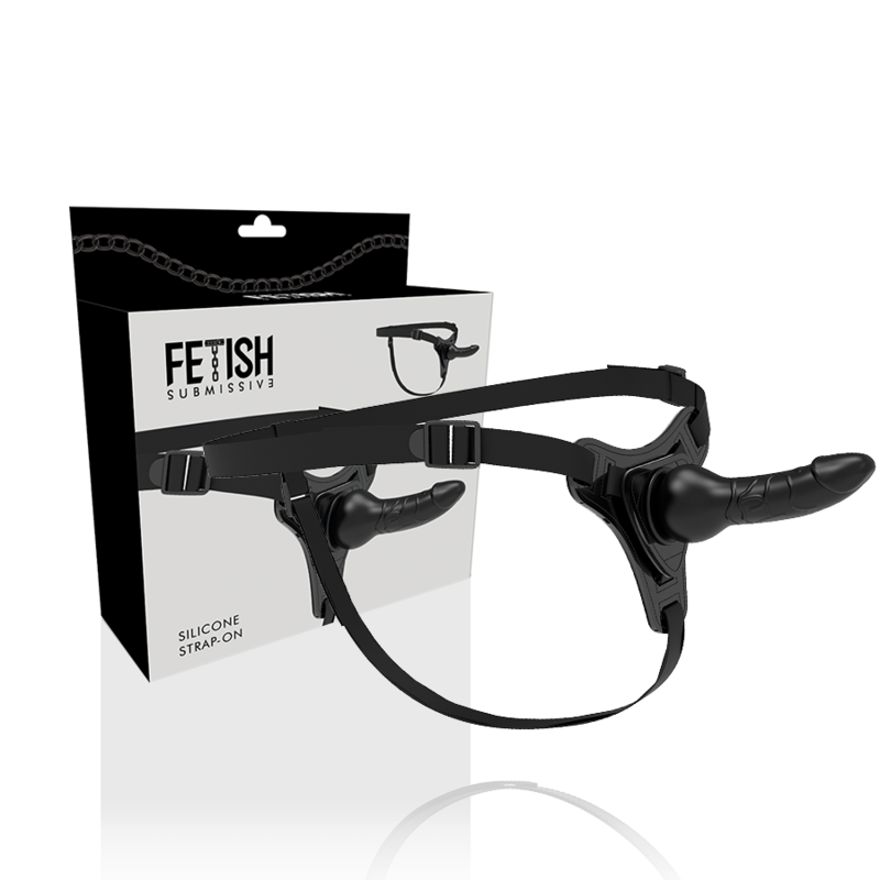FETISCH UNDERSODIG SELE - SVART SILIKON REALISTISK 16 CM