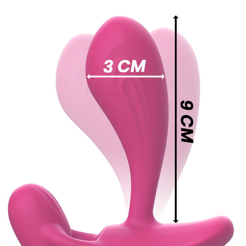 INTENSIV - SHELLY PLUG ANAL FJÄRRKONTROLL ROSA