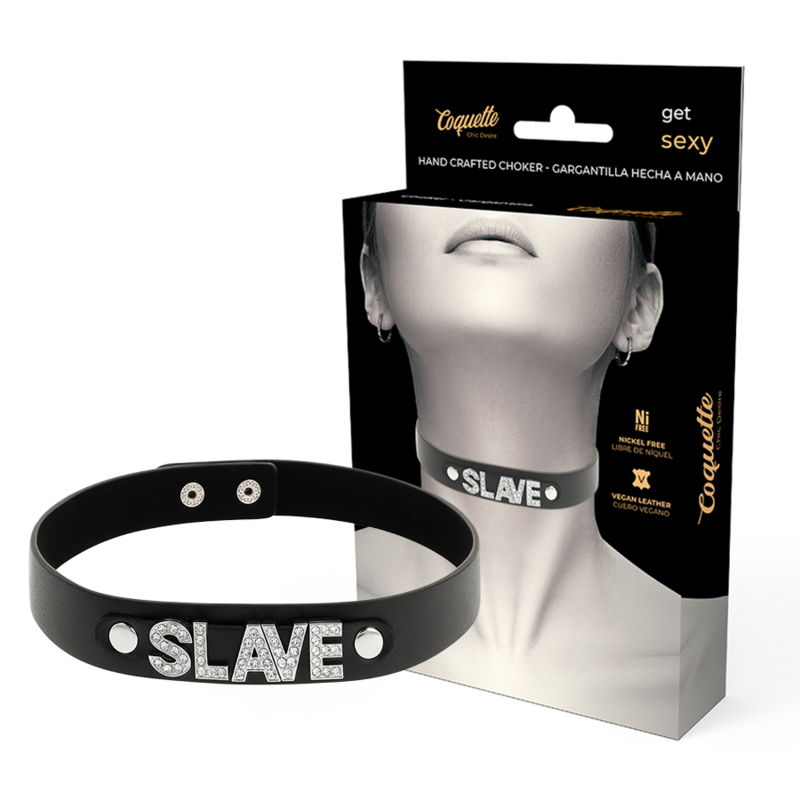 COQUETTE CHIC DESIRE - SLAV VEGANSK LÄDERCHOKAR