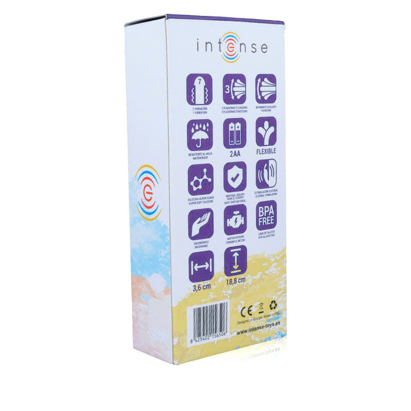 INTENSIV - SUSY SILIKON KANIN LILA OSCILLERANDE VIBRATOR