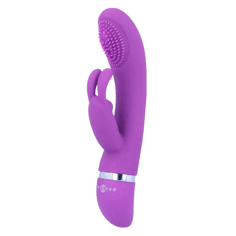 INTENSIV - SUSY SILIKON KANIN LILA OSCILLERANDE VIBRATOR