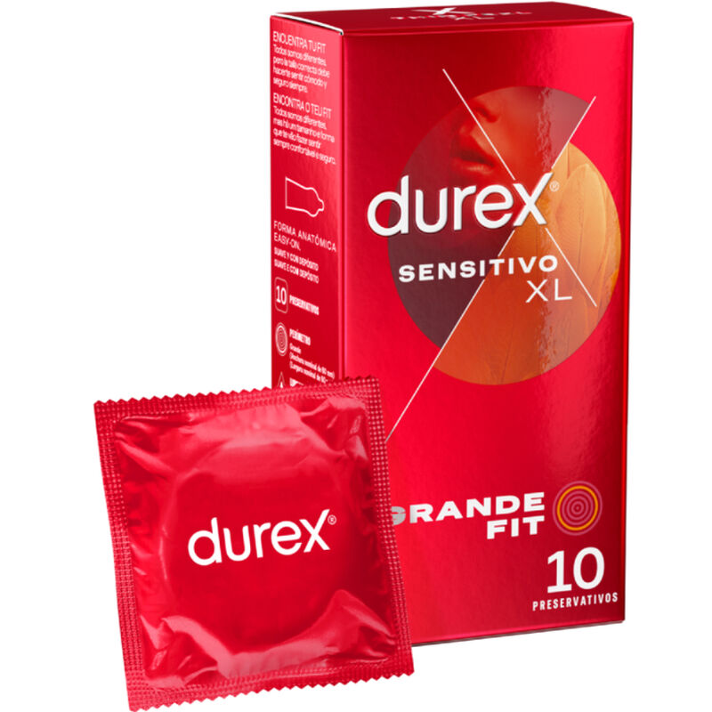 DUREX - SENSITIVE XL-KONDOMER 10 ST