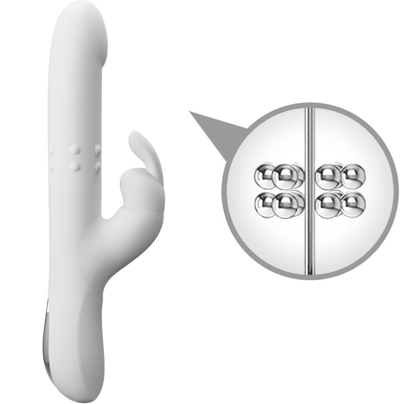 PRETTY LOVE - REESE VIBRATOR MED SILVERROTATION