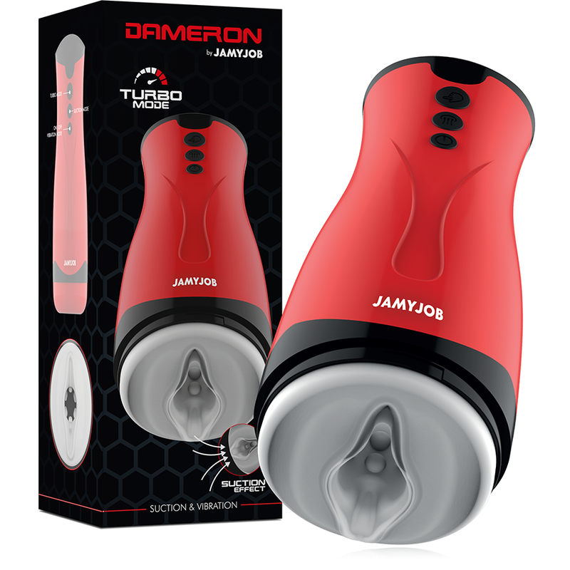 JAMYJOB - DAMERON SUG- OCH VIBRATIONSMASTURBATOR